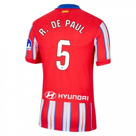Jalkapallo Pelipaidat/Peliasut Atlético Madrid R. De Paul 5 Kotipelipaita 2024-25 Jalkapallo Pelipaidat/Peliasut Atlético Madrid R. De Paul 5 Kotipelipaita 2024-25